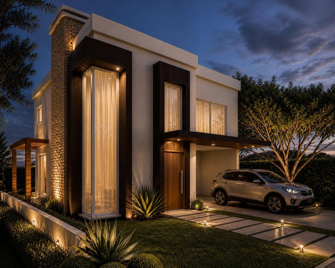 Residência CASA G 01 com design contemporâneo pelo Grupo PMB